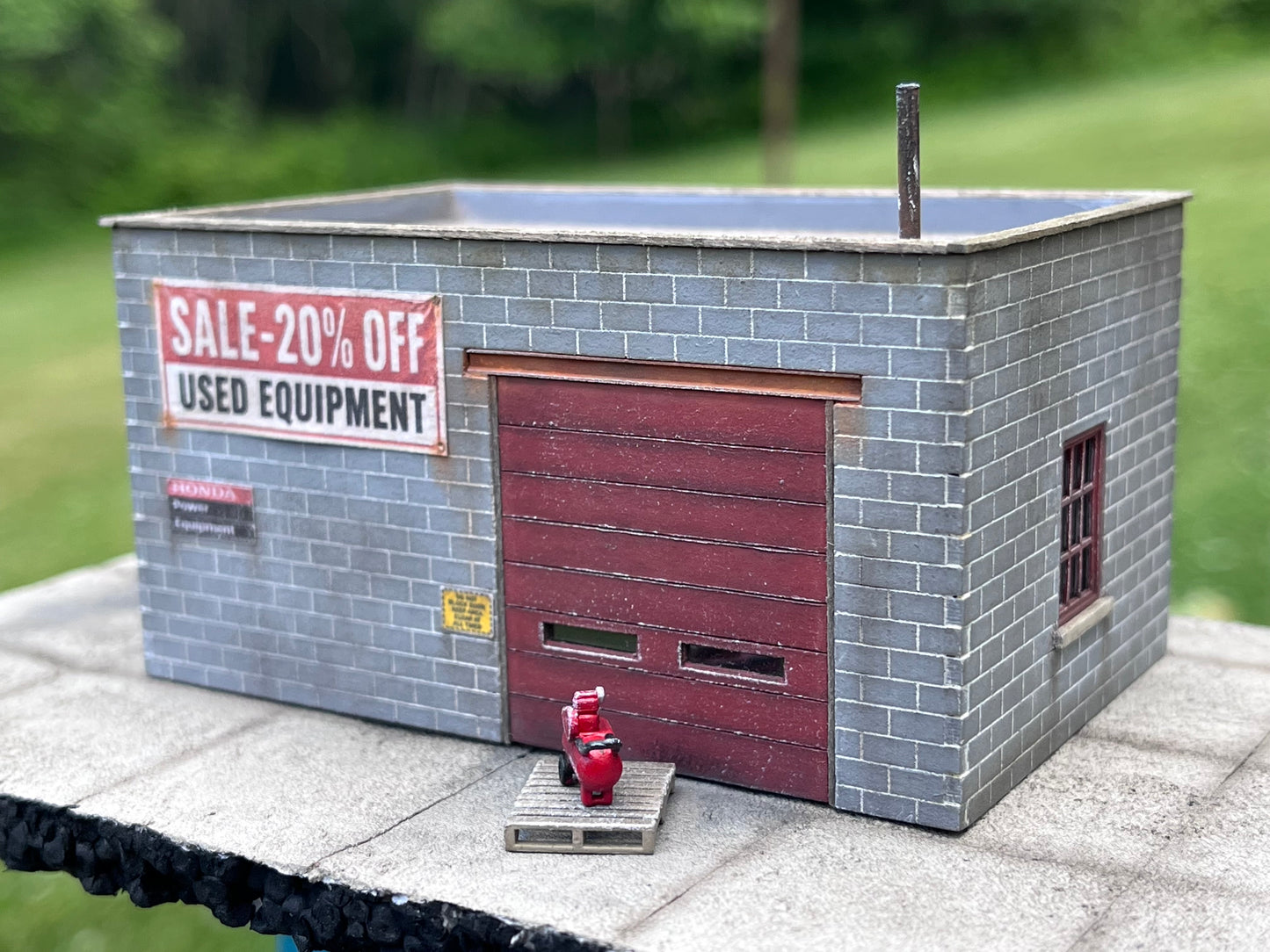 HO Scale Laser Cut Model Building Kit - Mike’s Small Engine Repair