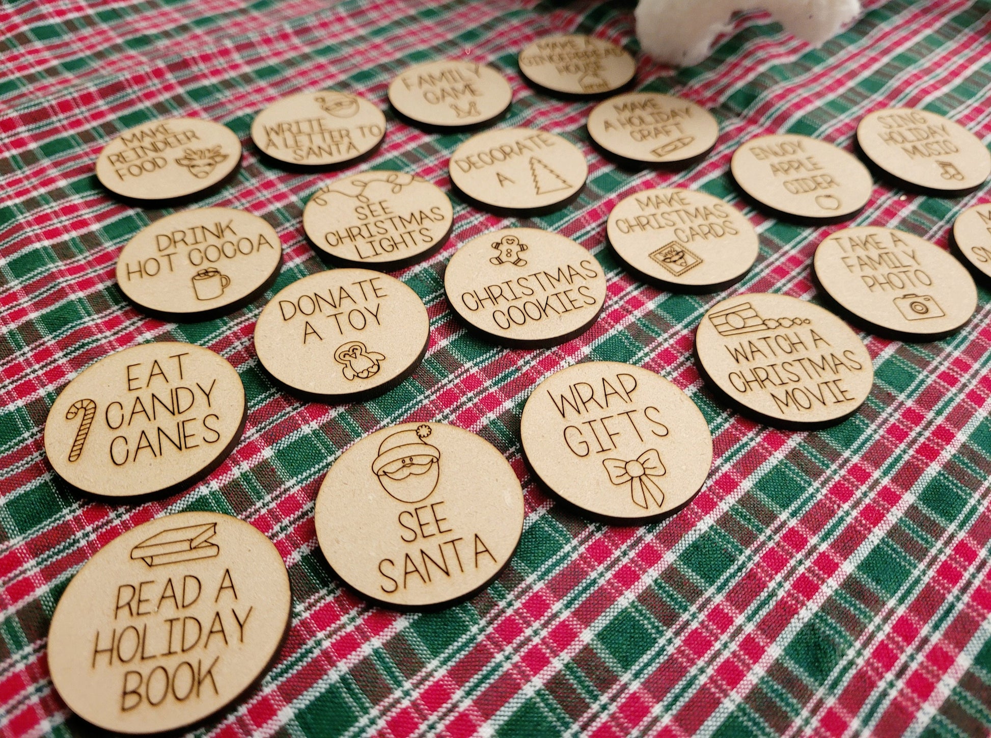 Christmas Activity Tokens