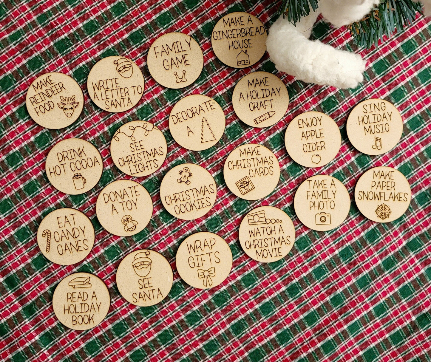 Christmas Activity Tokens