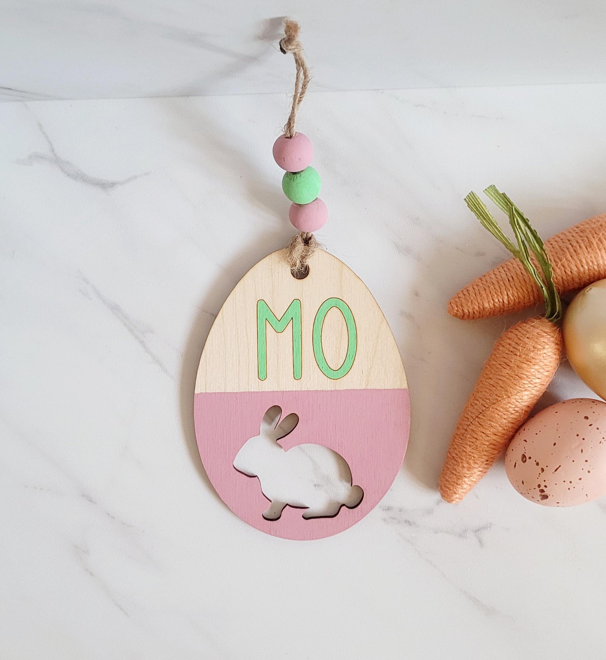 Layered Easter Egg cutout Tag set. Laser ready cut file, SVG Instant digital download, small business commercial use.