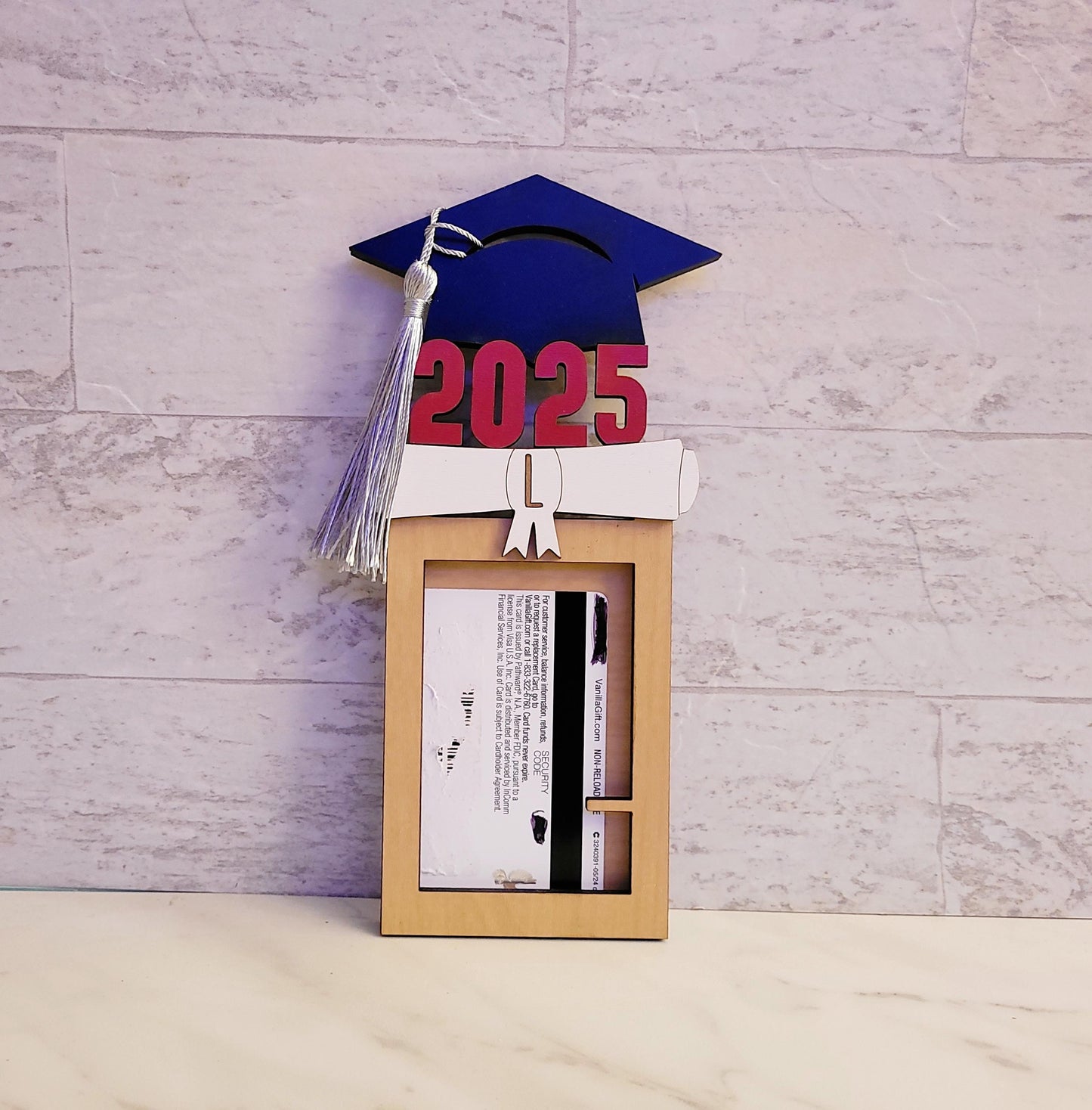 Gift card, picture frame for 2026 graduate, Gift for graduation, for years 2025-2029. Laser ready cut file, SVG Instant digital download.