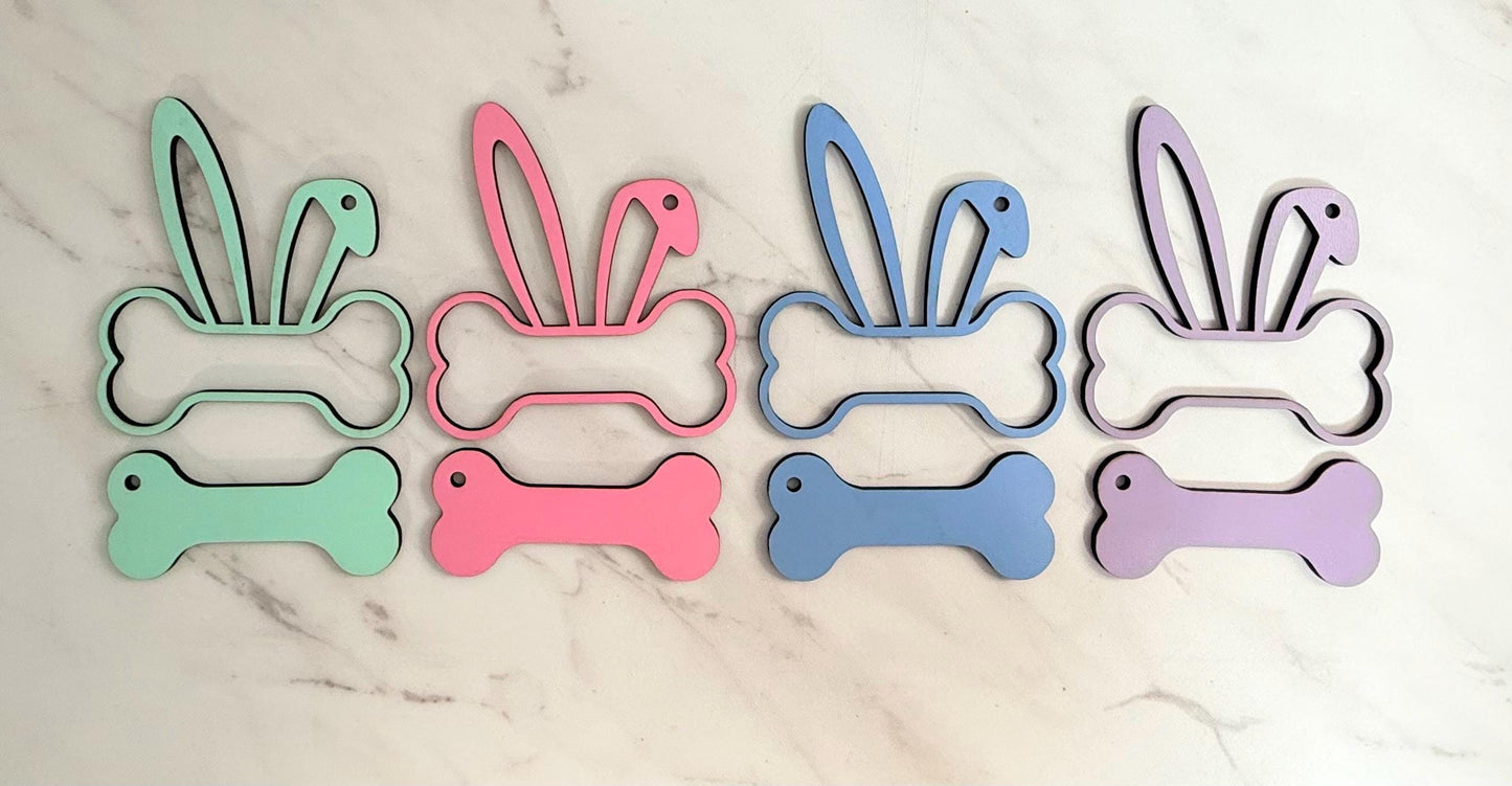 Dog Easter Basket tag, Pet lover gift.