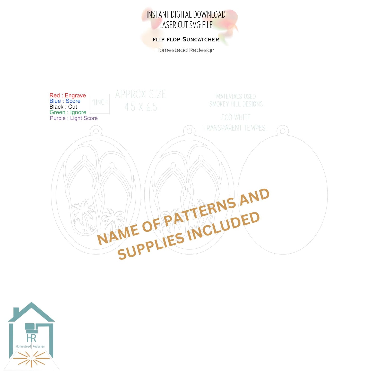 Flip Flop Palm tree Sun Catcher SVG, Coastal Beach Window Decor, Summer digital download Laser Cut file.